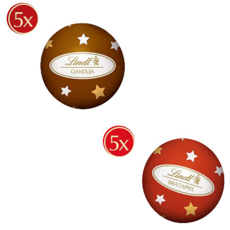 Inhalt LINDT kleiner ADVENTSKALENDER