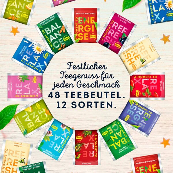 Inhalt - Lipton Adventskalender 2021