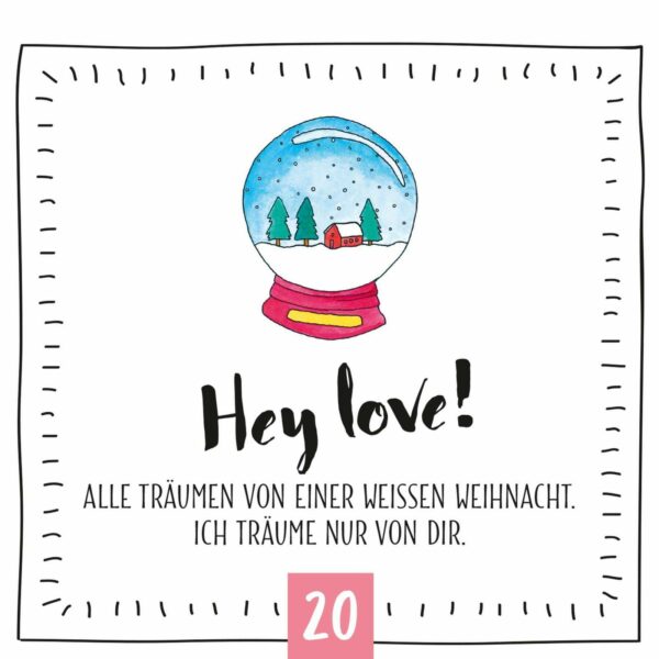 Inhalt - HEY LOVE! ADVENTSKALENDER 2018