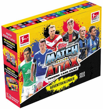 Match Attax Adventskalender 2018