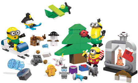 Inhalt Mattel Mega Blocks Minions Movie Advent Calendar
