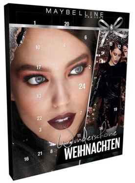 maybelline klassik adventskalender 2018
