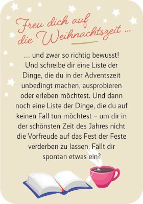Mikroabenteuer für die Adventszeit. 24 Inspirationskärtchen Inhalt 2