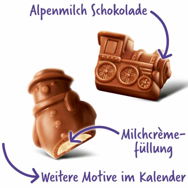 Inhalt - Milka Weihnachten Adventskalender