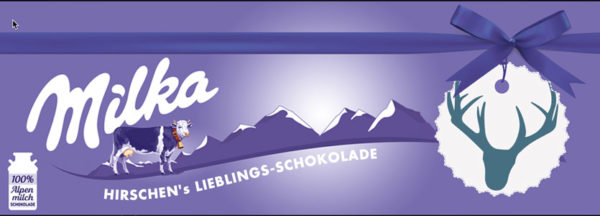 Milka Schokolade personalisiert