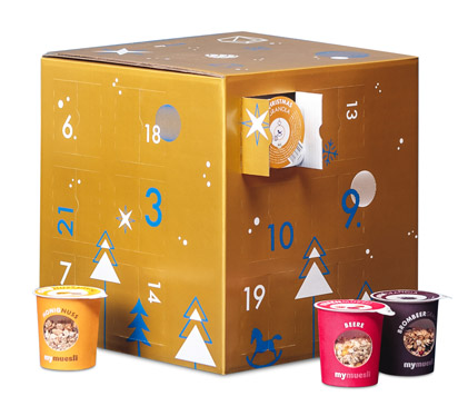 mymuesli Adventskalender 2018 - togo