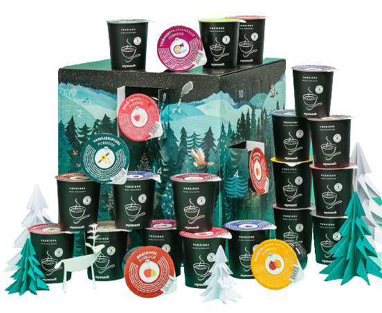 mymuesli Porridge Adventskalender 2021 Inhalt