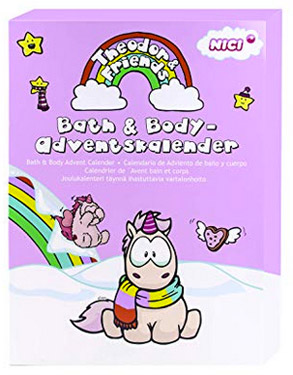 Nici Bath & Body Adventskalender Einhorn 2018