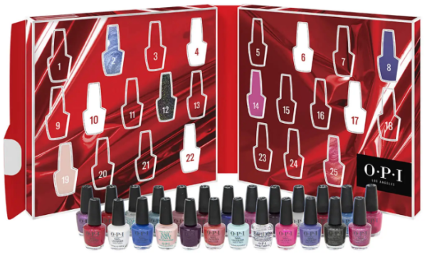 OPI Celebration Collection Adventskalender Inhalt