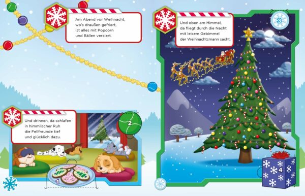 Inhalt - Paw Patrol Adventskalenderbuch 2019