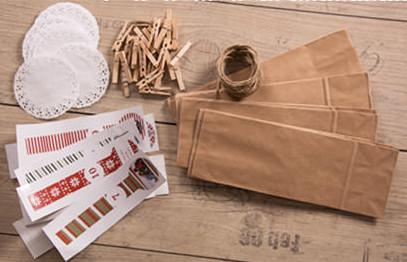Bastelset Personelle DIY Foto Adventskalender