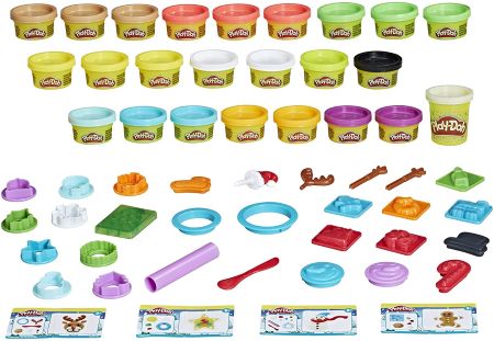 Play-Doh Adventskalender 2021 Inhalt