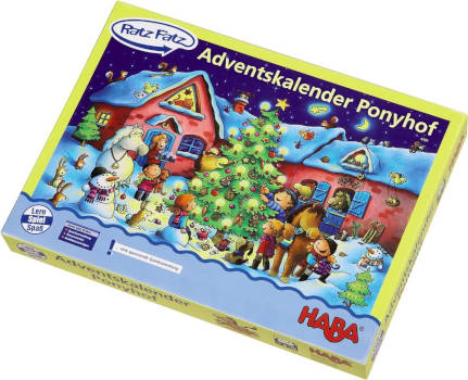 amazon Ratz Fatz Adventskalender Ponyhof Haba