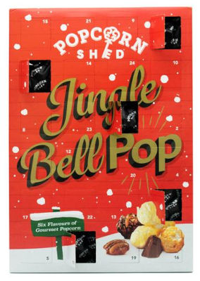 Inhalt Popcorn Shed Gourmet Popcorn Adventskalender