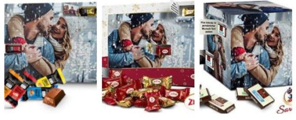Printplanet Fotoadventskalender mit Schokolade