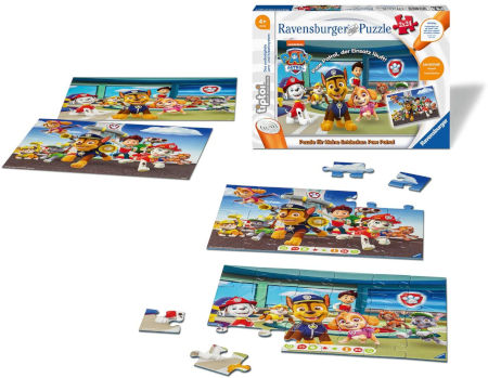 Ravensburger tiptoi Puzzle für kleine Entdecker: Paw Patrol Inhalt