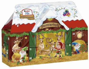 Kinder Mini Mix Kalender