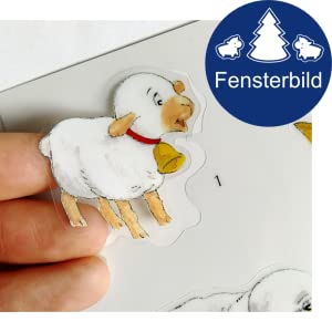 Rica und das Weihnachtsabenteuer Inhalt Fensterbild
