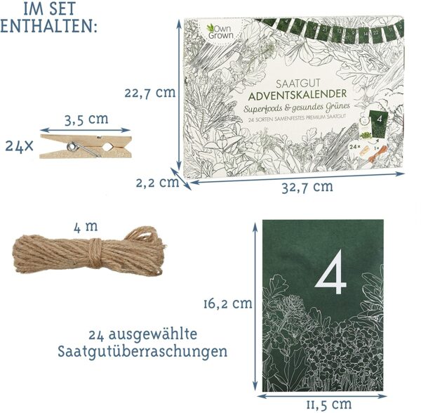 Saatgut Nachhaltiger Superfood 2021 Inhalt