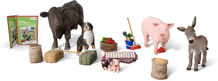 Inhalt Schleich Adventskalender Bauernhof 2015