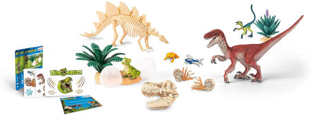 Inhalt Schleich Adventskalender Dinosaurier 2016