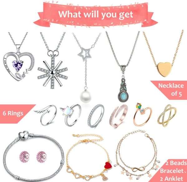 Inhalt - iZoeL Adventskalender Schmuck 2021