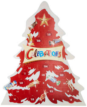 Schokolade Celebrations Adventskalender