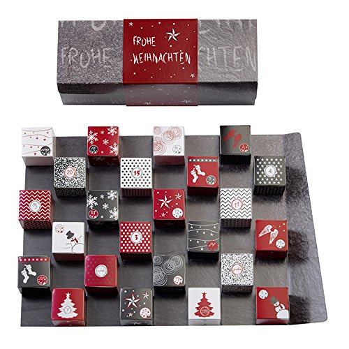 Schokoladen-Adventskalender 2020 Inhalt