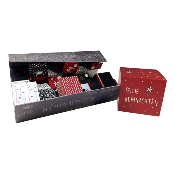 Schokoladen-Adventskalender 2020 Inhalt