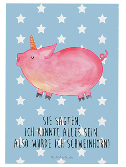 Schweinhorn Postkarte