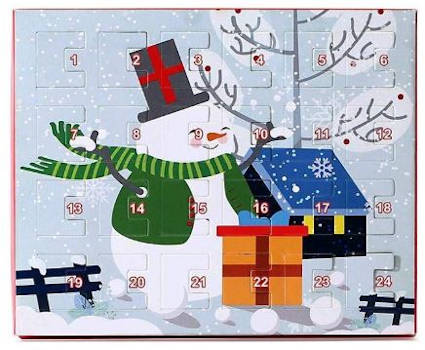 SH-Flying Weihnachten Schmuck Adventskalender für Mädchen Halskette und Armband Accessoire Set