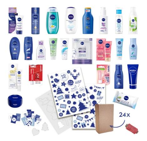NIVEA DIY Adventskalender für Damen 2020 Inhalt