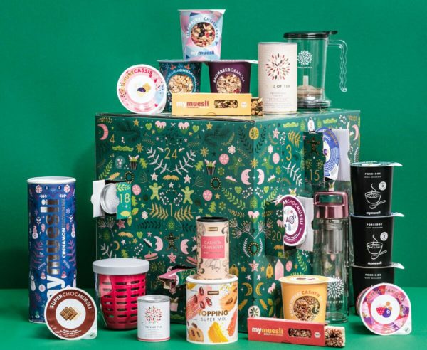 Inhalt: mymuesli Deluxe Adventskalender 2020