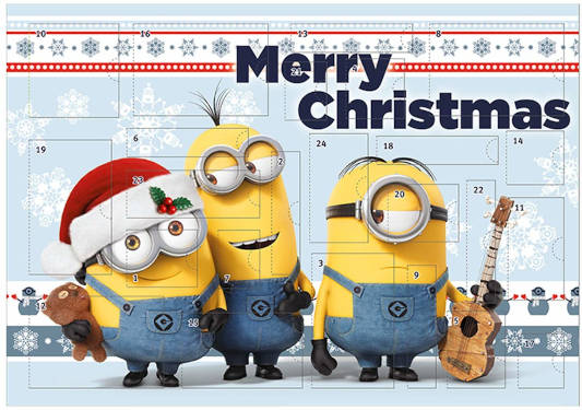 Undercover Minions Adventskalender 2017