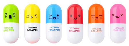 Kugelschreiber Einziehbarer Pillenstift 