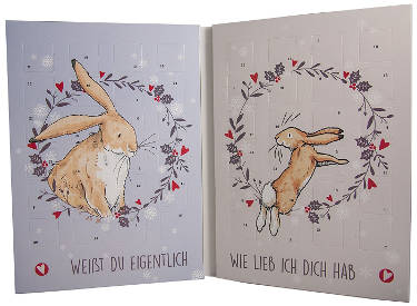 Weisst du eigentlich wie lieb ich dich hab Adventskalender