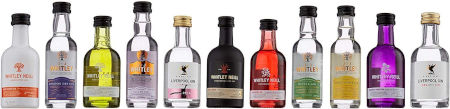 Inhalt Whitley Neill 12 Gins of Christmas Adventskalender