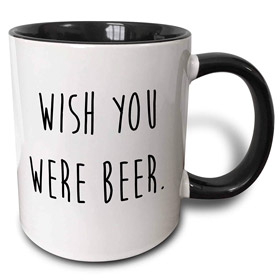 Tasse Wish you were beer