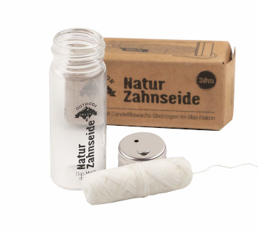 Nachhaltige Füllidee Zahnseide, Naturseide